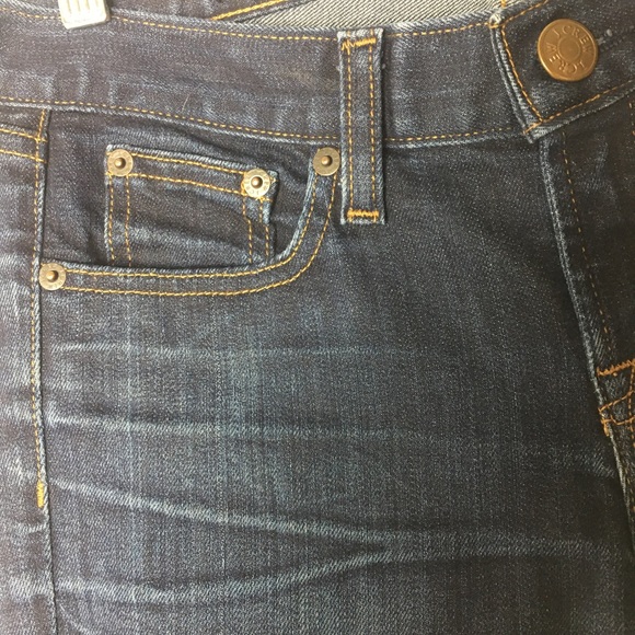 J CREW Distressed Toothpick Ankle SKinny Distressed Denim Jeans Size 27 - Picture 7 of 13